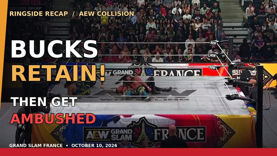Ringside AEW recap promotional artwork